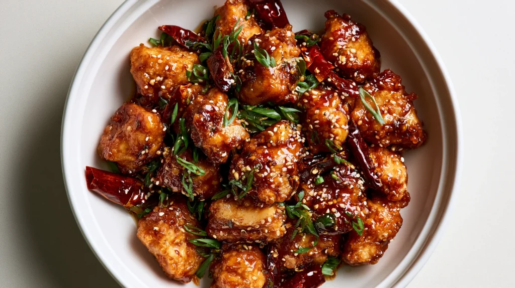 General Tsos Chicken Recipe - Popular Chinese American Dish 9 General Tsos Chicken