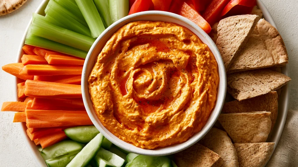High Protein Buffalo Chicken Dip - Healthy Easy Recipe 7 High Protein Buffalo Chicken Dip