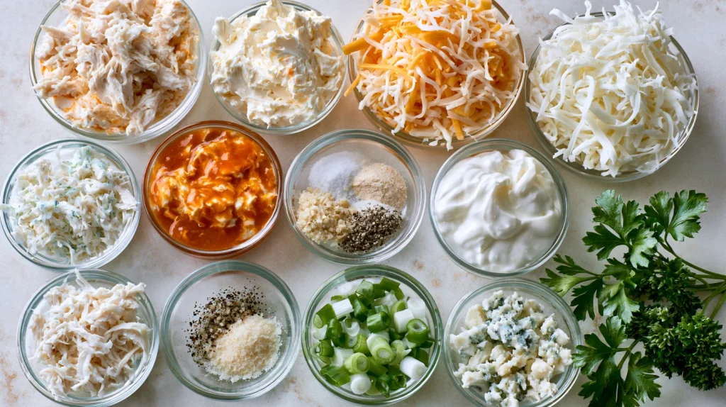 Keto Buffalo Chicken Dip - Easy Low Carb Appetizer 3 Keto Buffalo Chicken Dip