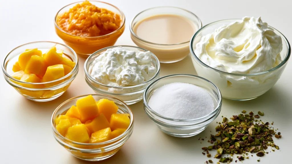 Mango Delight Recipe - Easy Creamy Mango Dessert 3 Mango Delight