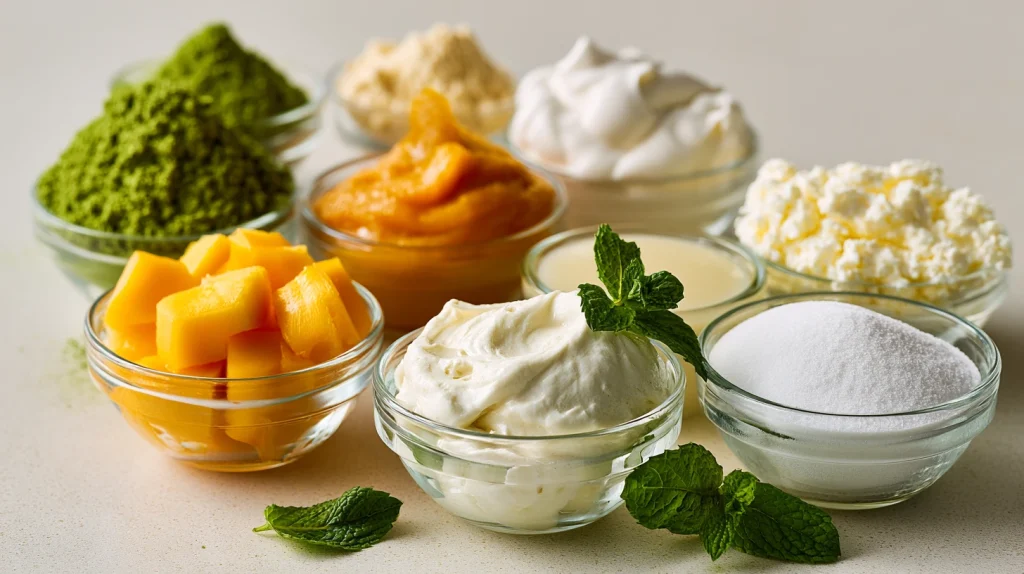 Matcha Mango Recipe - Easy Refreshing Matcha Mango Dessert 3 Matcha Mango