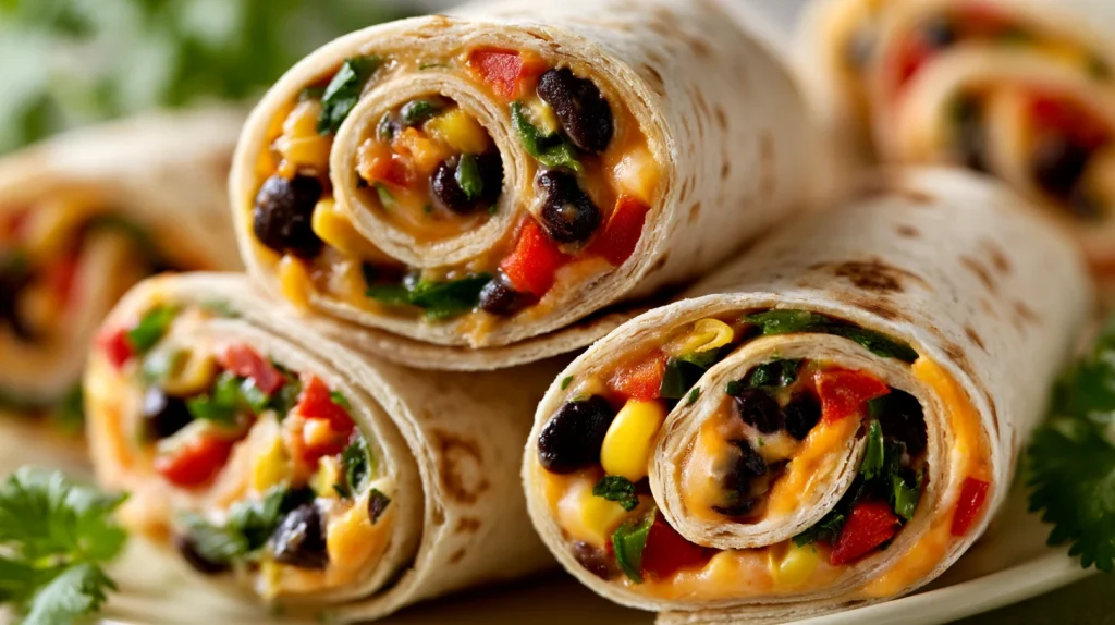 Mexican Pinwheels Recipe - Easy Flavorful Party Appetizer 11 Mexican Pinwheels