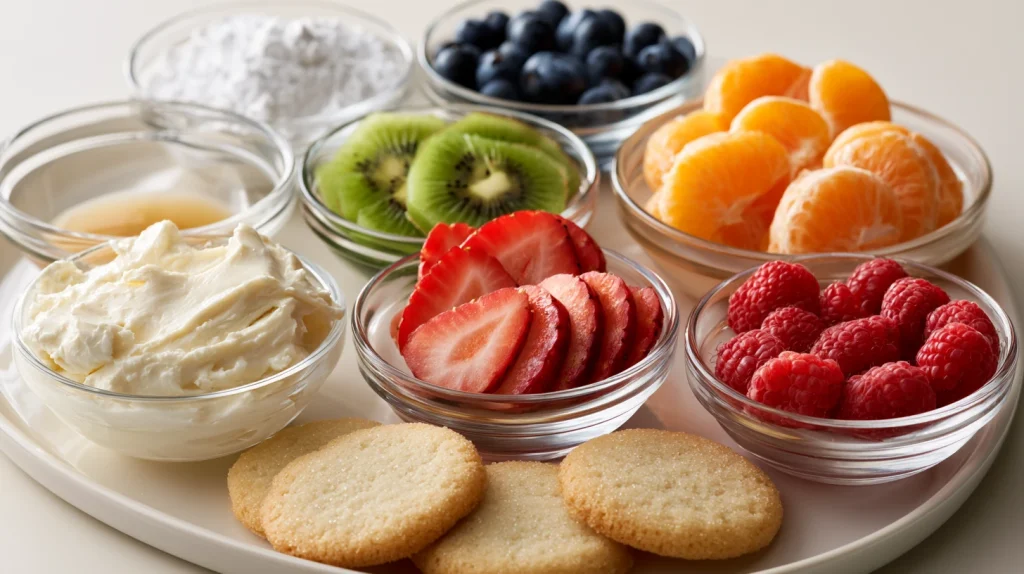 Mini Fruit Pizza - Easy Individual Colorful Dessert Recipe 2 Mini Fruit Pizza