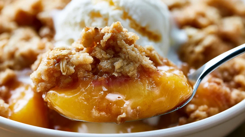 Peach Crisp Recipe - Easy & Juicy Homemade Peach Crisp 10 Peach Crisp