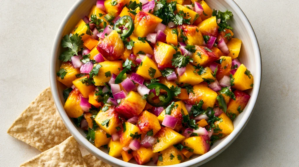 Peach Salsa Recipe - Fresh, Easy & Homemade Side 10 Peach Salsa