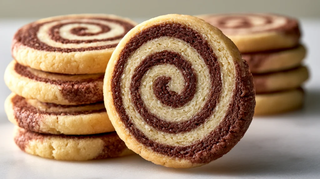Pinwheel Cookies Recipe - Easy Swirled Butter Cookies 2 pinwheel cookies 2