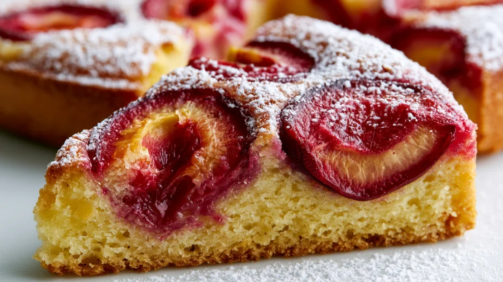 Plum Cake Recipe - Easy Homemade Fresh Plum Cake 9 Plum Cake