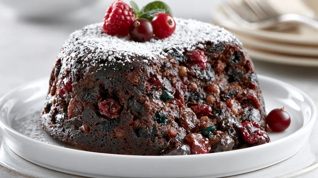 Plum Pudding Recipe - Traditional English Christmas Dessert 11 Plum Pudding Recipe