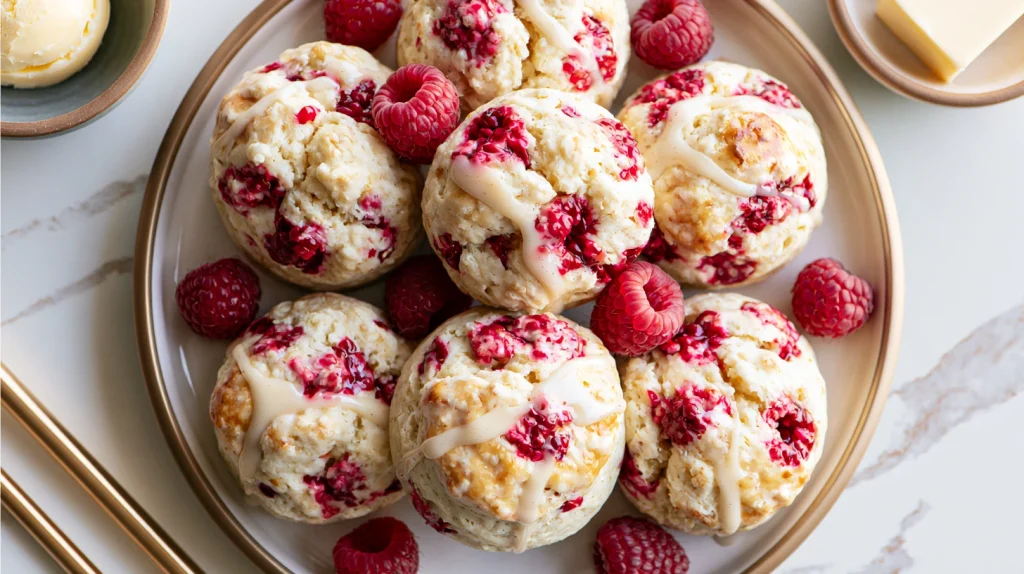 Raspberry Scones Recipe - Soft, Buttery and Easy to Make 10 Raspberry Scones
