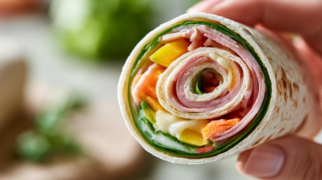 Roll Ups Tortilla Pinwheels Recipe - Easy Party Appetizers 2 Roll Ups Tortilla Pinwheels