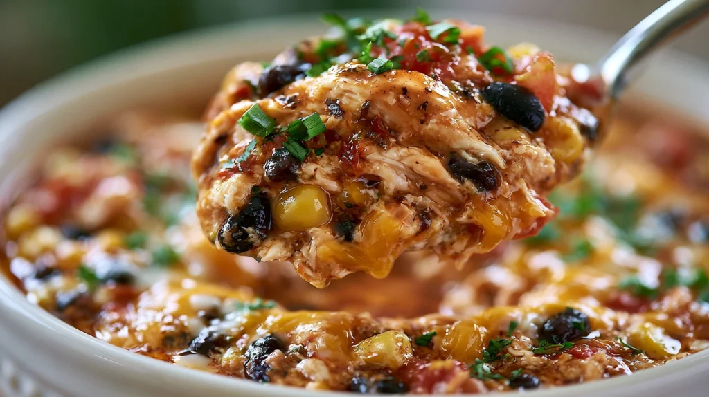 Slow Cooker Chicken Enchilada Soup - Easy & Creamy Recipe 2 Slow Cooker Chicken Enchilada Soup