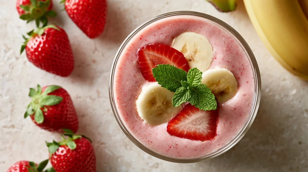 Special Strawberry Banana Smoothie - Easy Summer Drink 10 Special Strawberry Banana Smoothie