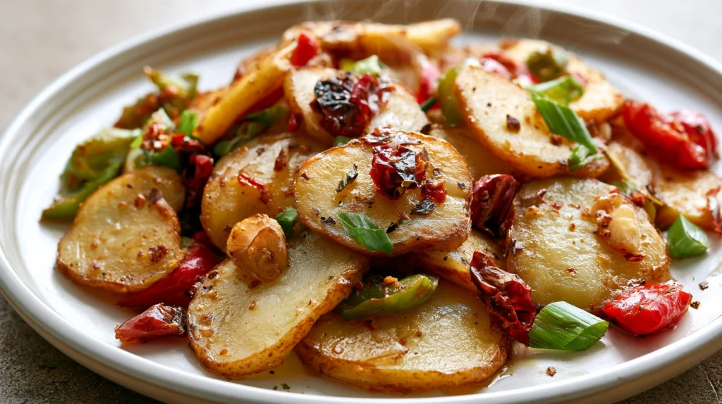 Stir Fried Potatoes Recipe - Crispy and Easy Side Dish 10 Stir Fried Potatoes