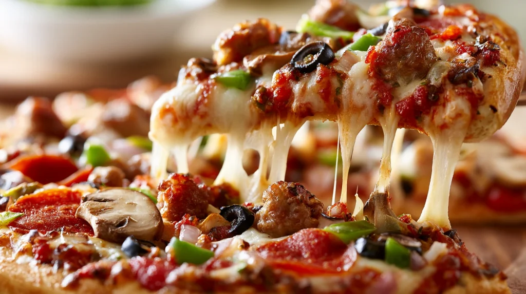 Supreme Pizza Recipe - Easy Homemade Supreme Pizza 2 Supreme Pizza