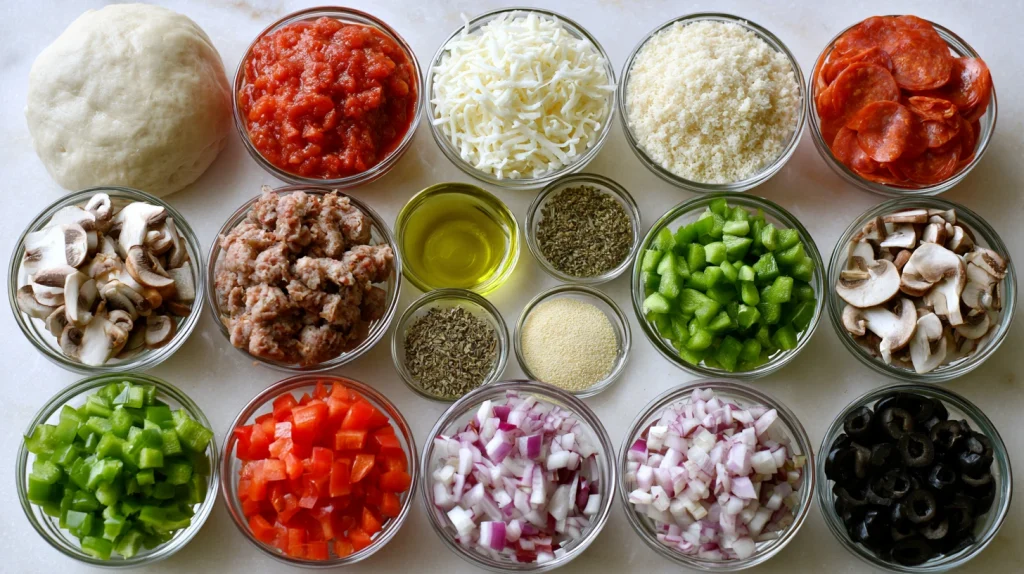 Supreme Pizza Recipe - Easy Homemade Supreme Pizza 3 Supreme Pizza