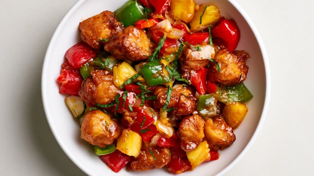 Sweet and Sour Chicken Recipe - Easy Homemade Dinner 10 Sweet and Sour Chicken