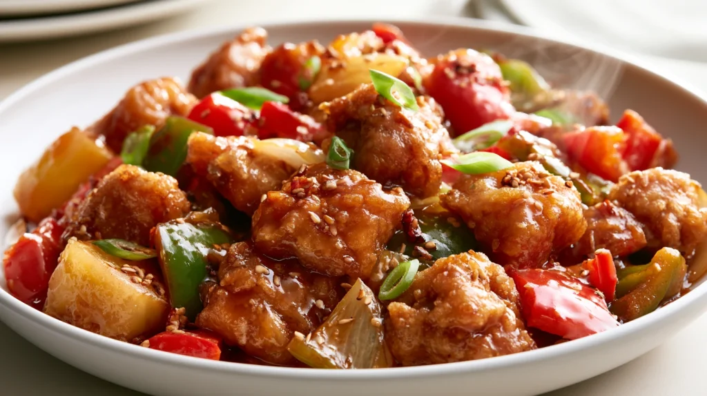 Sweet and Sour Pork Recipe - Crispy and Easy Dinner Idea 10 Sweet and Sour Pork