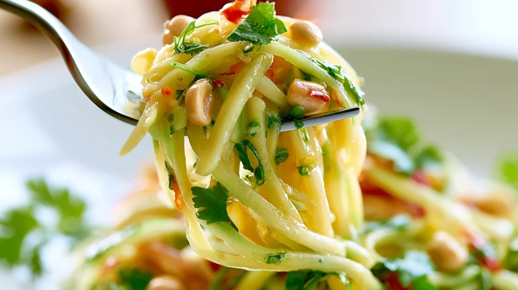 Thai Mango Salad Recipe - Fresh, Crunchy & Easy Summer Salad 2 Thai Mango Salad