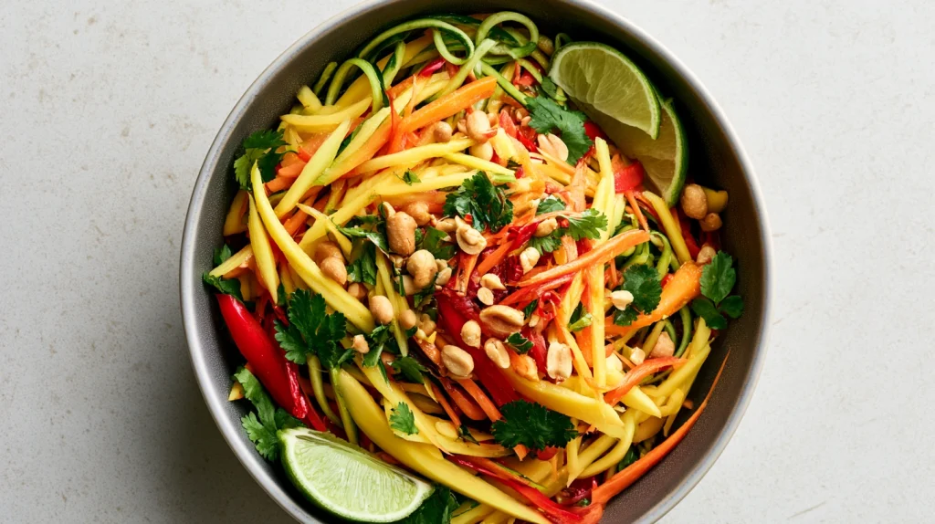 Thai Mango Salad Recipe - Fresh, Crunchy & Easy Summer Salad 10 Thai Mango Salad