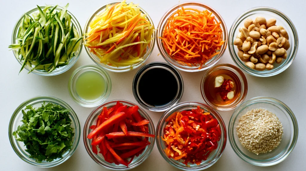 Thai Mango Salad Recipe - Fresh, Crunchy & Easy Summer Salad 3 Thai Mango Salad