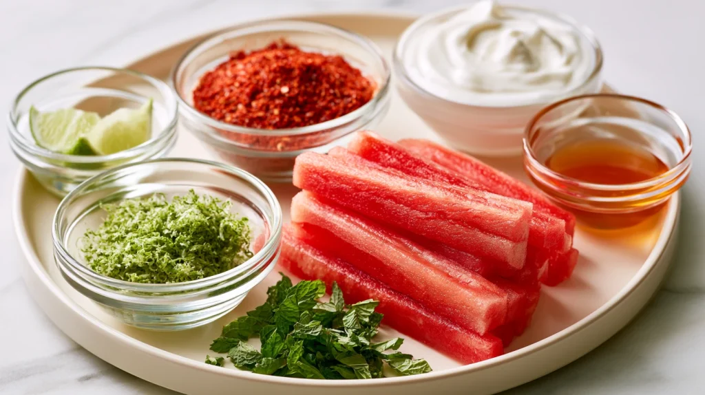 Watermelon Fries - Easy Healthy Summer Snack Idea 2 Watermelon Fries