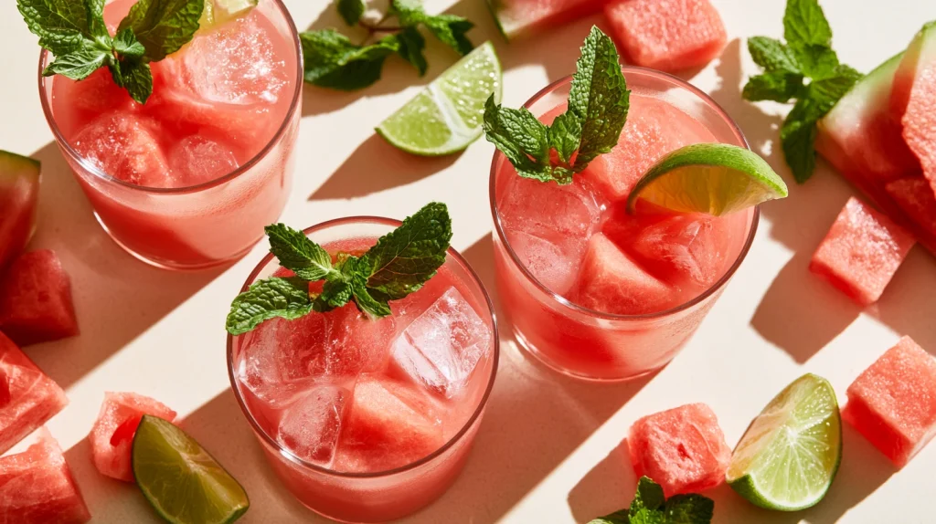 Watermelon Juice - Easy Fresh Homemade Juice Recipe 7 Watermelon Juice