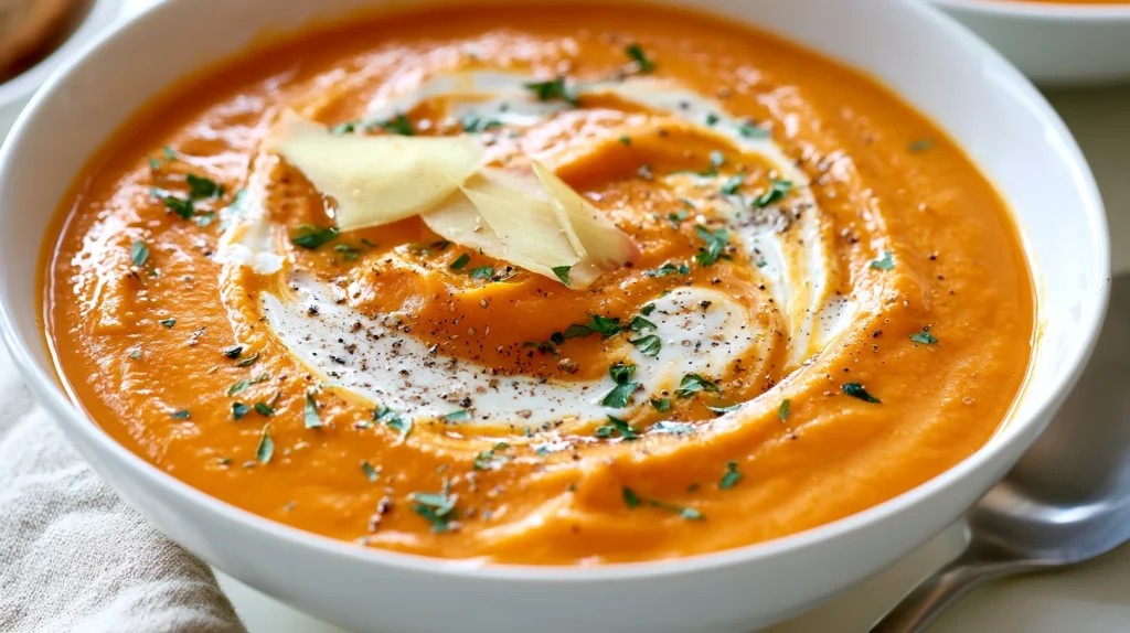Creamy Carrot Ginger Soup - Easy Weeknight Special Recipe 8 Creamy Carrot Ginger Soup