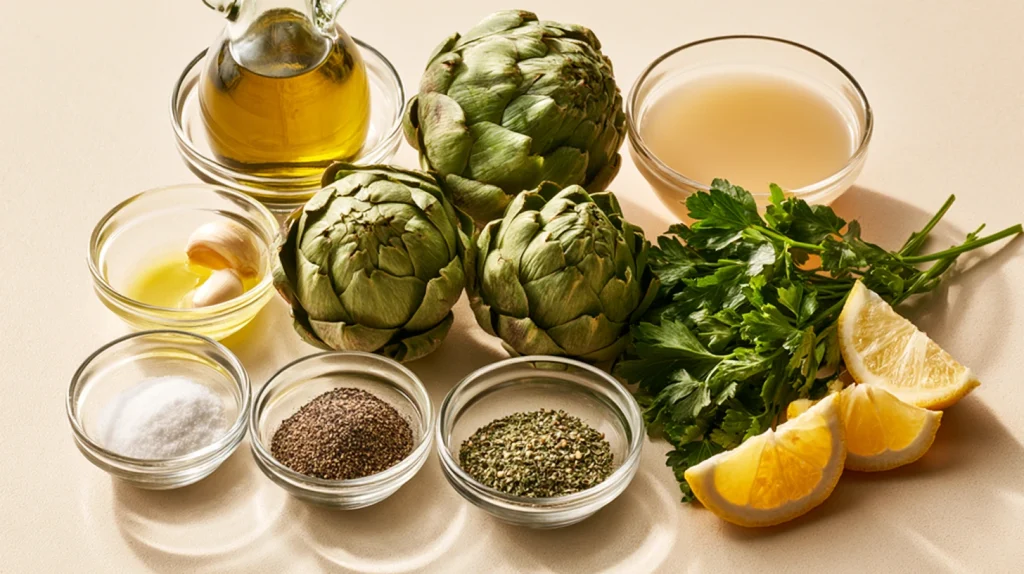 Healthy Crockpot Artichokes - Easy Slow Cooker Recipe 3 Healthy Crockpot Artichokes