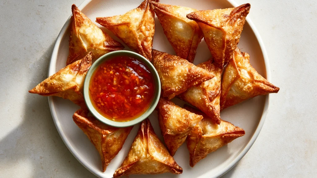 Air Fryer Crab Rangoon - Easy Crispy Homemade Recipe 8 Air Fryer Crab Rangoon