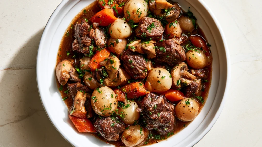 Beef Bourguignon Recipe: Classic French Beef Stew 2 beef bourguignon recipe 3