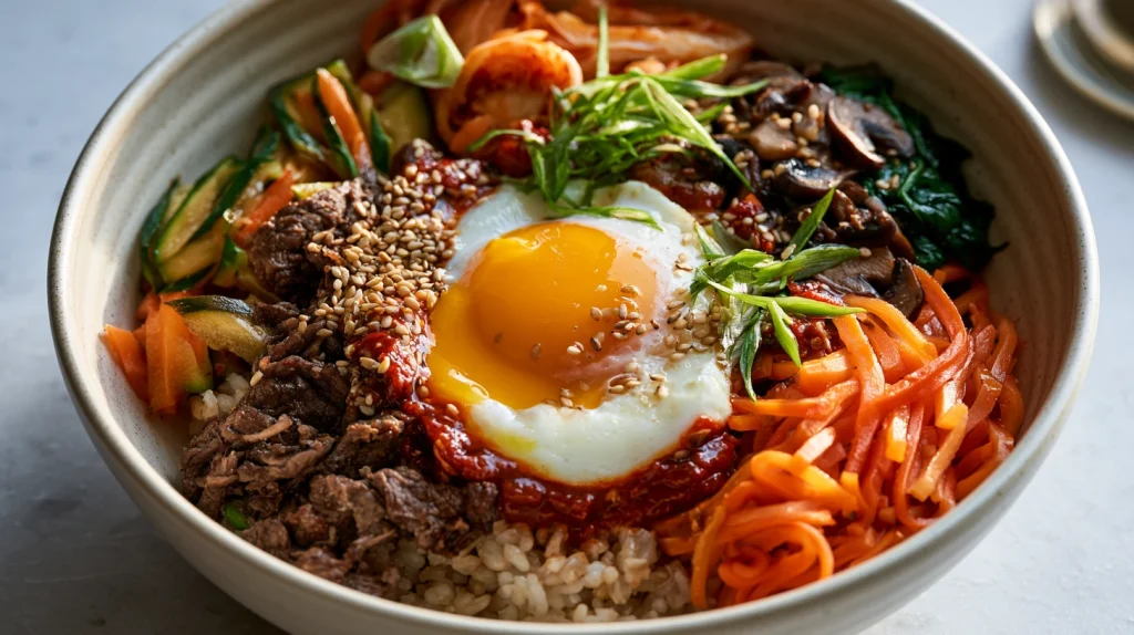 Bibimbap Recipe - Easy Authentic Korean Bibimbap 9 Bibimbap Recipe