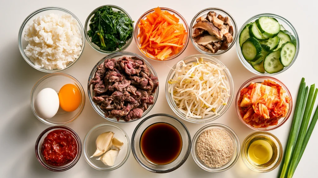 Bibimbap Recipe - Easy Authentic Korean Bibimbap 2 Bibimbap Recipe