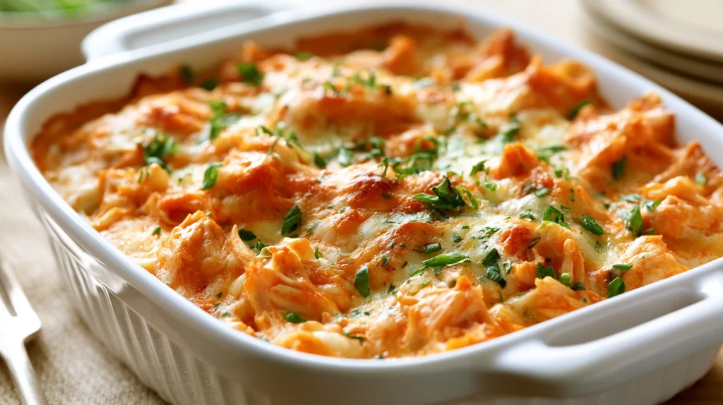 Buffalo Chicken Casserole | Creamy & Cheesy Recipe 16 buffalo chicken casserole 2