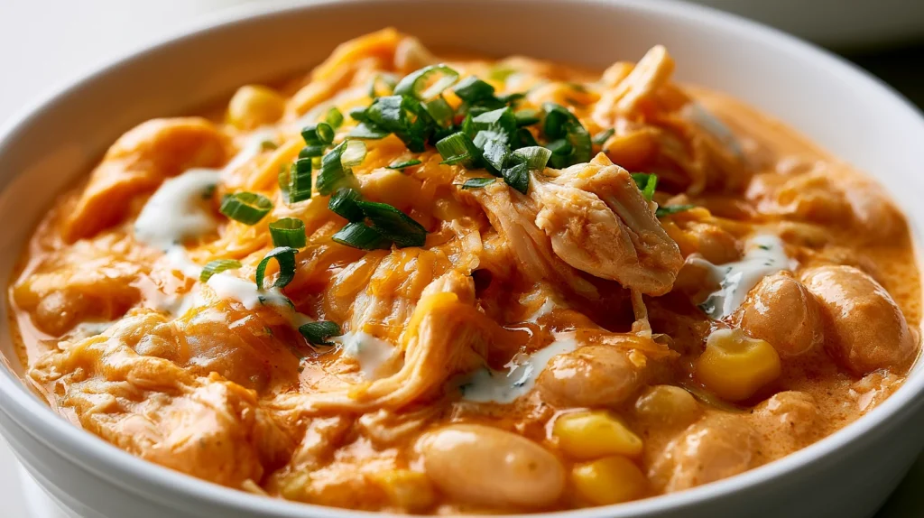 Buffalo Chicken Chili - Easy, Creamy & Spicy Dinner Recipe 2 Buffalo Chicken Chili