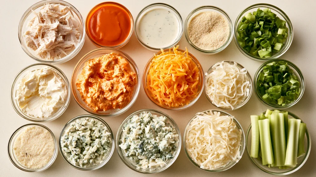 Buffalo Chicken Dip Instant Pot - Easy Creamy Recipe 3 Buffalo Chicken Dip Instant Pot