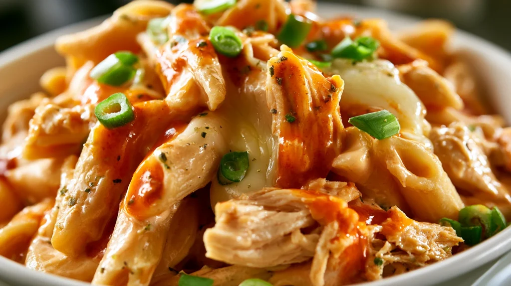 Best Buffalo Chicken Pasta - Creamy Easy Dinner Recipe 2 Buffalo Chicken Pasta