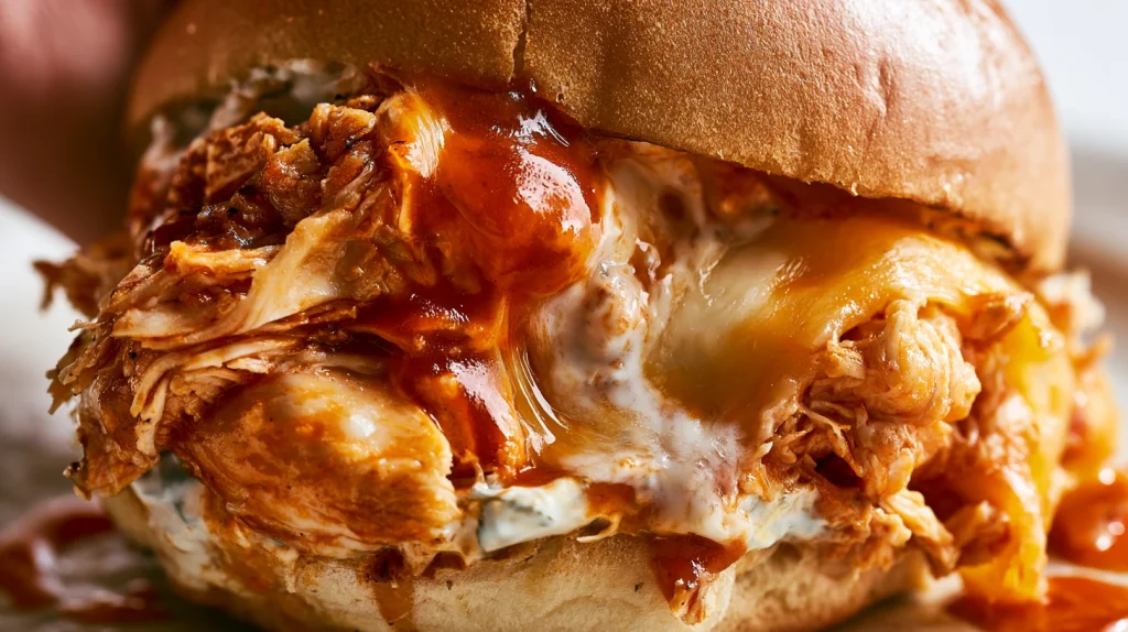 Buffalo Chicken Sliders Recipe - Easy & Cheesy Dinner Idea 2 Buffalo Chicken Sliders