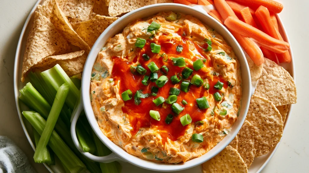 Buffalo Ranch Chicken Dip - Easy Creamy Party Dip 9 Buffalo Ranch Chicken Dip