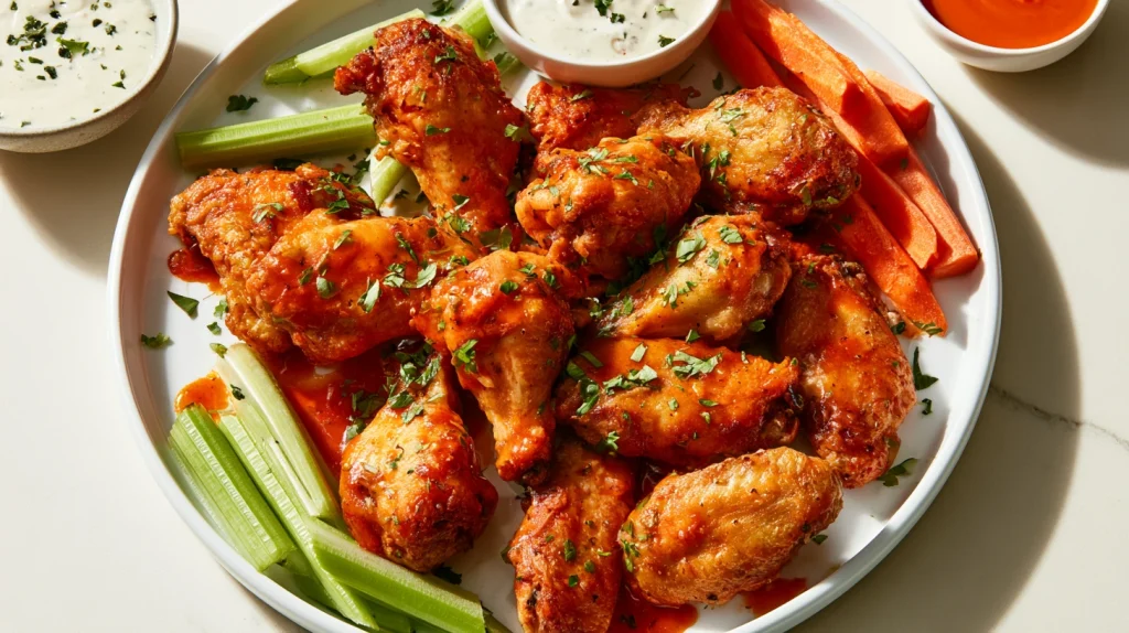 Buffalo Wings Recipe - Easy & Crispy Oven Baked Hot Wings 10 Buffalo Wings