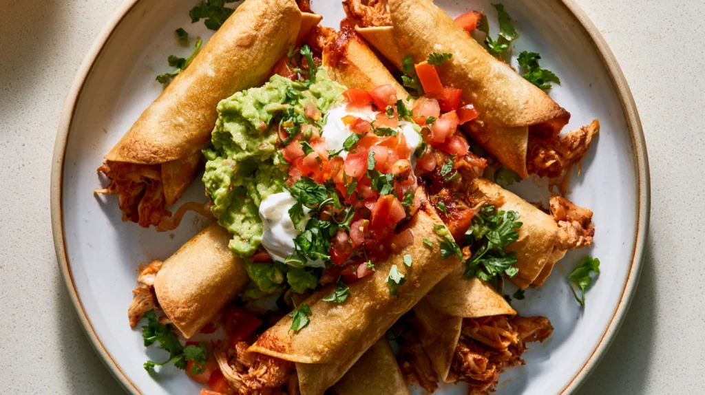 Chicken Flautas Recipe: Easy Crispy Chicken Flautas 11 chicken flautas 3
