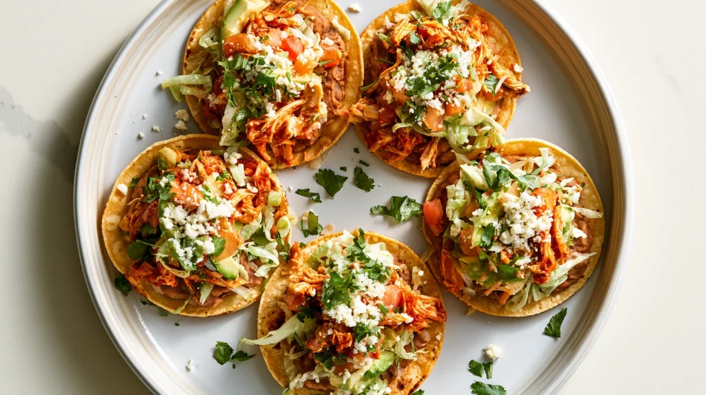 Chipotle Chicken Tostadas Recipe - Easy Mexican Tostadas 8 Chipotle Chicken Tostadas
