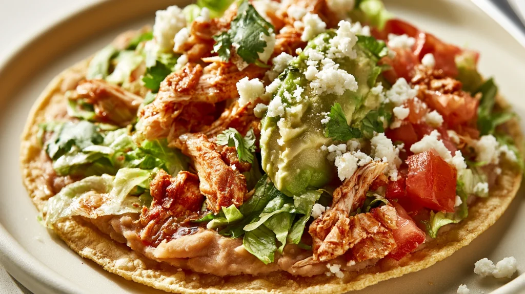Chipotle Chicken Tostadas Recipe - Easy Mexican Tostadas 9 Chipotle Chicken Tostadas
