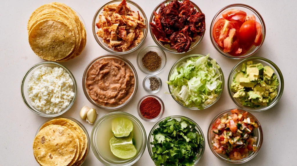 Chipotle Chicken Tostadas Recipe - Easy Mexican Tostadas 2 Chipotle Chicken Tostadas