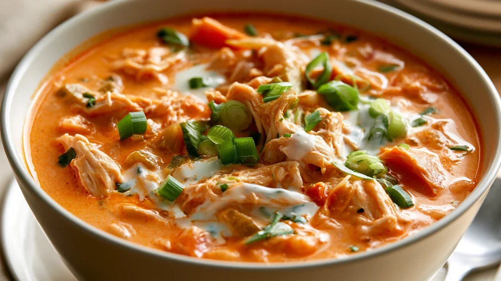 Creamy Buffalo Chicken Soup - Easy Comforting Recipe 9 Creamy Buffalo Chicken Soup