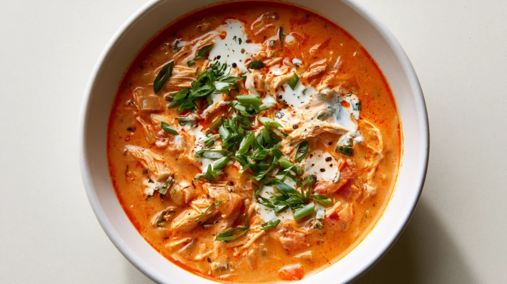 Creamy Buffalo Chicken Soup - Easy Comforting Recipe 10 Creamy Buffalo Chicken Soup