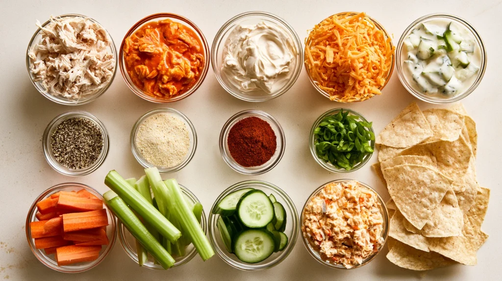 Dairy Free Buffalo Chicken Dip Recipe - Easy & Creamy 3 Dairy Free Buffalo Chicken Dip