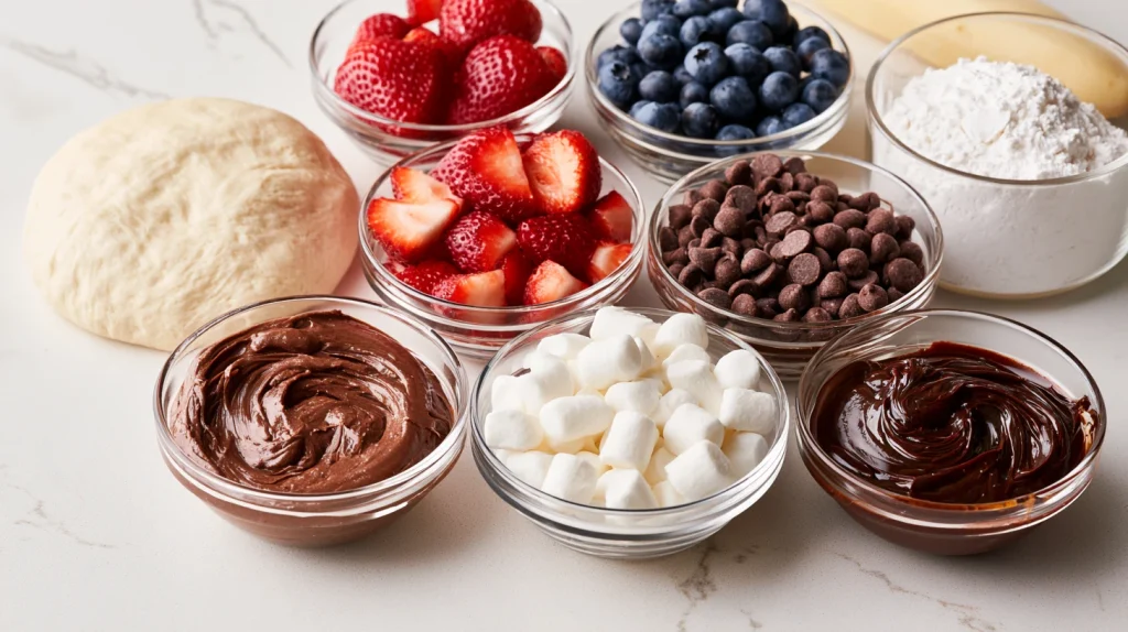 Dessert Pizza - Easy Homemade Sweet Pizza Recipe 3 Dessert Pizza