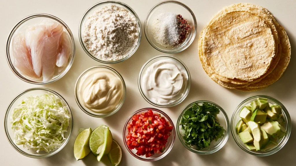 Ensenada Fish Tacos Recipe- Easy, Crispy & Flavorful 3 Ensenada Fish Tacos Recipe