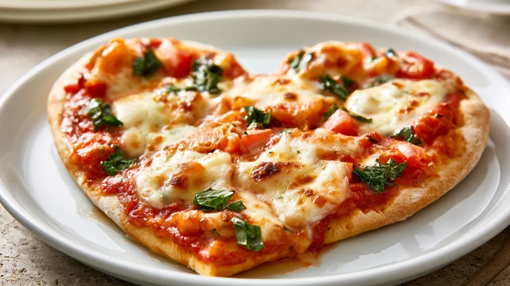 Heart Pizza - Easy Heart-Shaped Pizza Recipe For Family 10 Heart Pizza