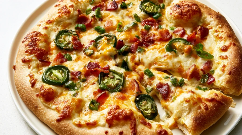 Jalapeno Popper Pizza - Creamy & Spicy Homemade Pizza 10 Jalapeno Popper Pizza